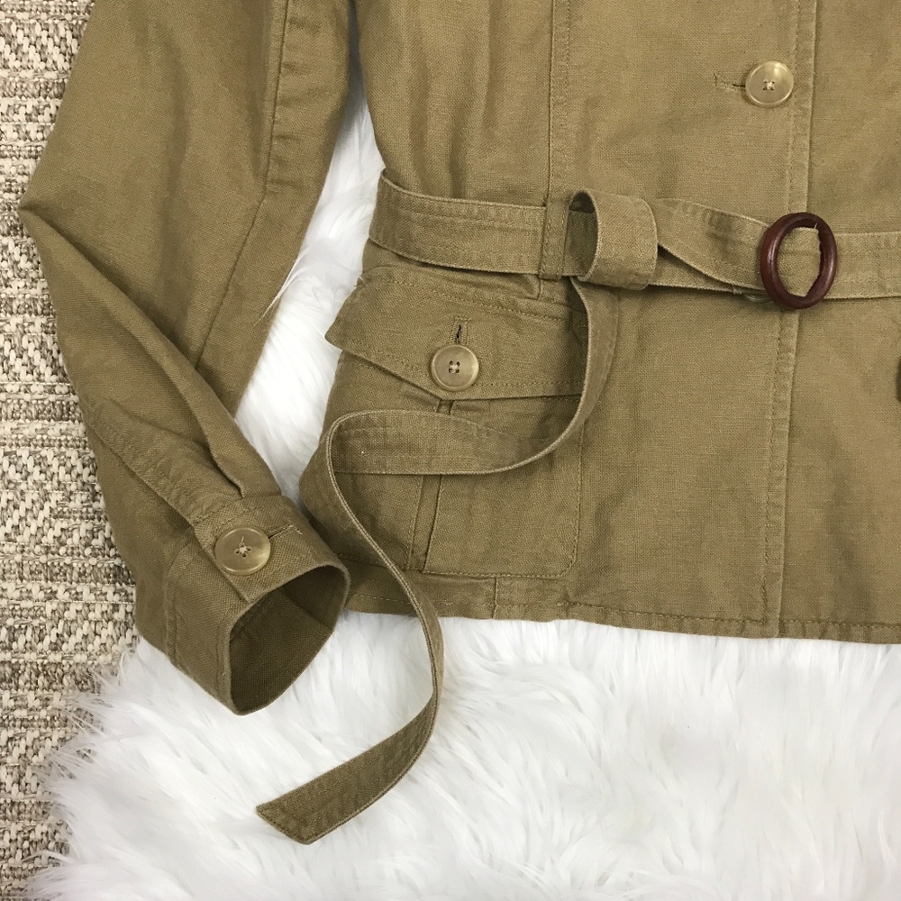 Banana Republic Linen Blend Utility Jacket - Picture 4 of 8